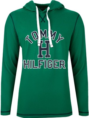Tommy Hilfiger 09T4266-325 Erkek Sweatshirt Yeşil