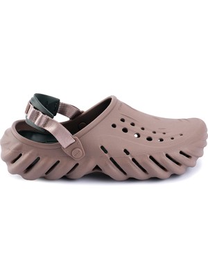 Crocs Echo Clog 207937-0LF Unisex Terlik Kahverengi