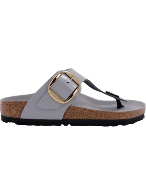Birkenstock Gizeh Big Buckle 1029430 Kadın Terlik Gri