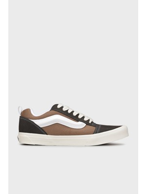 Vans Knu Skool Deri Logolu Sneaker Ayakkabı Unisex Ayakkabı VN000D22BW21