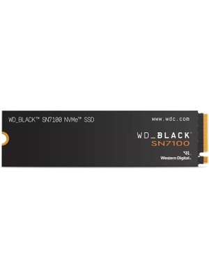 1TB WD BLACK SN7100 M.2 NVMe SSD 7250 MB/s Okuma Hızı 6900 MB/s Yazma Hızı M.2 2280 Bağlantı Tipi