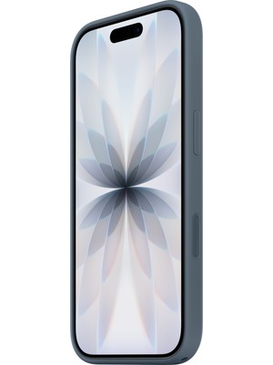 Magsafe Özellikli iPhone 17 Silikon Kılıf - Çapa Mavisi