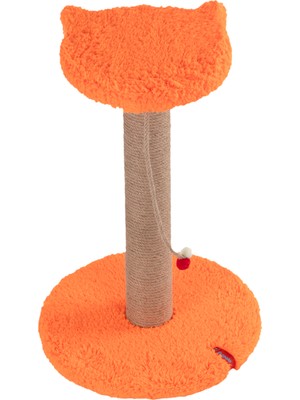 Stepli Kedi Yüzlü Platform Tırmalama Tahtası