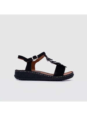 Kadın Taşlı Sandalet [51762]