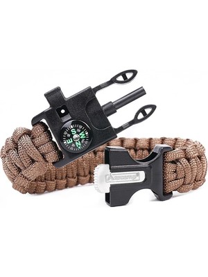 Orcamp Paracord Bileklik Kahverengi