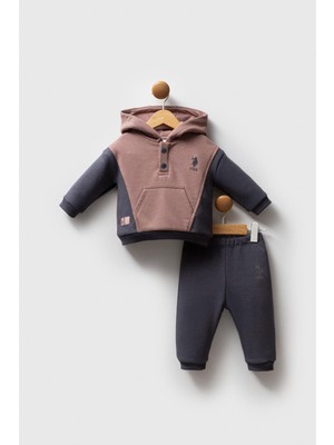USB2559 - Vizon - U.s. Polo Assn Bebek Erkek Bebek 2li Takım