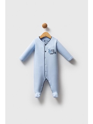USB2541 - Mavi - U.s. Polo Assn Bebek Erkek Bebek Tulum