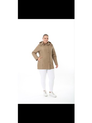 Kapitone Mont, Kaban, Içi Kürklü Kapitone Mont ,büyük Beden Mont, Su Itici Mont