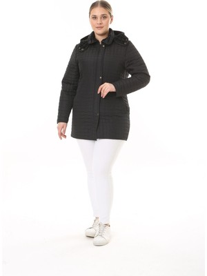 Kapitone Mont, Kaban, Içi Kürklü Kapitone Mont ,büyük Beden Mont, Su Itici Mont