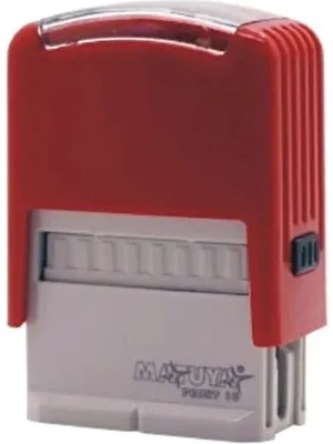 Sırdaş Matuya Kişisel Kaşe 26x10 mm Yazı Dahil Kırmızı Renk 1 Adet Kullanıma Hazır