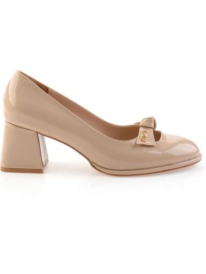 Nude  Kadın Klasik Topuklu Ayakkabı K01231467598