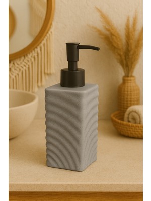 Tezgah Üstü Dalga Tasarım Mutfak Banyo Sıvı Sabunluk  300 ml