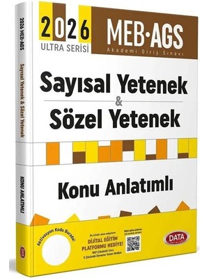 Data 2026 Meb-Ags Sayısal-Sözel Yetenek Konu Anlatımlı Ultra Serisi
