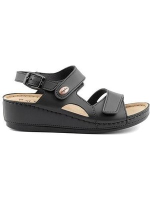 Roy Jones Kadın Siyah Günlük Sandalet 1818