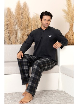 Nisanca Kışlık Erkek Polar Pijama Takımı