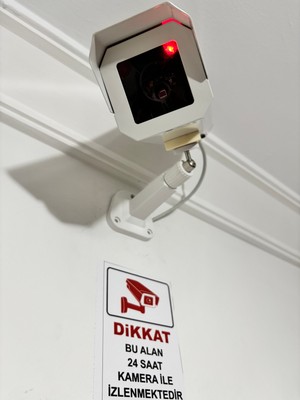 Dunlop Işıklı Sahte Dummy Kamera adaptör gerektirir