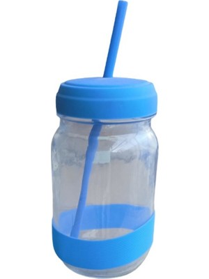 500 ml Cam Pipetli Kupa – Dayanıklı ve Modern Tasarım