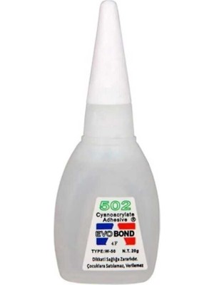 Ultra Güçlü 502 Süper Yapıştırıcı – Hızlı ve Kalıcı Sonuç