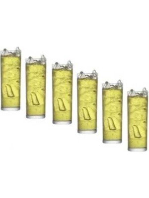 Suma 6’lı Cam Meşrubat Bardakları – 190 cc Kapasiteli, Modern ve Şık Cam Tasarımı