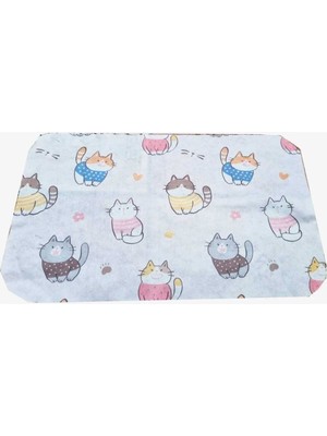 Çocuklar Için Yıkanabilir Bez Beslenme Örtüsü – 30X50 cm Pratik ve Uzun Ömürlü
