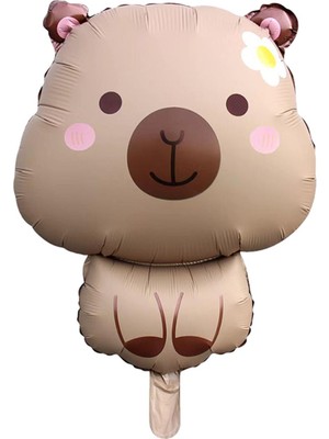 Karamel Capybara Folyo Balon 71X 48 cm