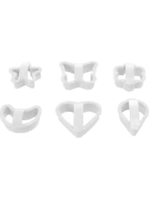 Plastik Şekilli Kurabiye Kalıbı – Kek ve Hamur Kesici