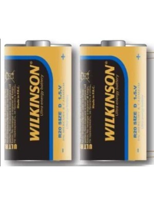 Wilkinson 2 Li Ultra Energy 1.5 Volt Pil – Uzun Ömürlü Güç
