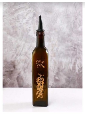 Cam Yağdanlık 500 ml – 26 cm Yüksekliğinde, Şık ve Sızdırmaz Tasarım