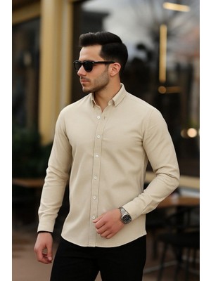 Erkek Klasik Slim Fit Gömlek
