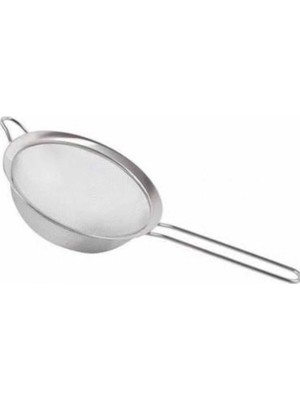 Çok Amaçlı Kullanılabilir Metal Süzgeç – 14 cm Çaplı Tekli Paslanmaz