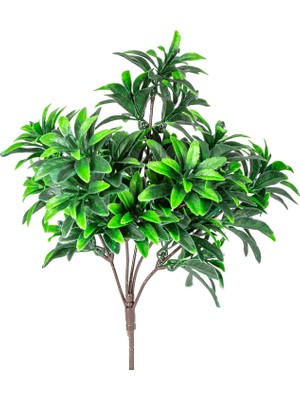 Herdekora Yapay Şeflera Demet Yeşil 32 Cm. Uv Korumalı - Dış Mekan Uyumlu