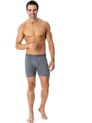 U.s. Polo Assn. Erkek Siyah-Gri-Antrasit Kutulu 3 Lü Boxer - Çoklu Renk - BCP1.80M51J7G-2XL