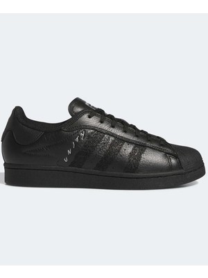 Adidas Superstar Adv x Unity Leather Sneaker Hakiki Deri Kadın Günlük Spor Ayakkabı Siyah