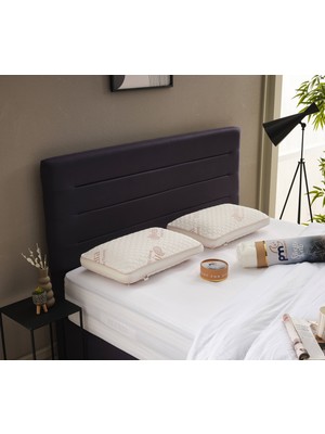 Pillow Market Dinlendirici Tombul Visko Yastık - Ortopedik Hydara Güzellik Yastığı - Hyaluronic Kolajen Yastık  [1 Adet]