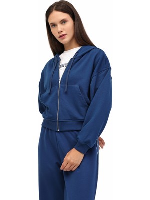 Kinetix Wl 17ARIA BTS-K18 5pr Lacivert Kadın Eşofman Üstü