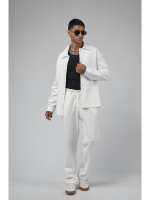 Oversize Kalıp Erkek Gömlek Pantolon Alt Üst Takım