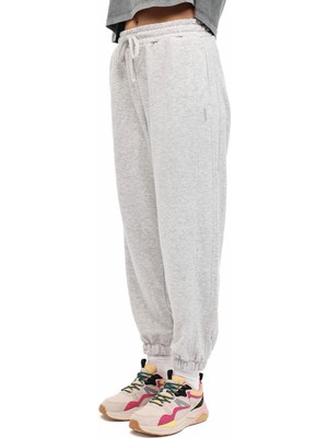 Kinetix Wl 22TUMRU Bts-K8 5pr Grı Melanj Kadın Eşofman Altı