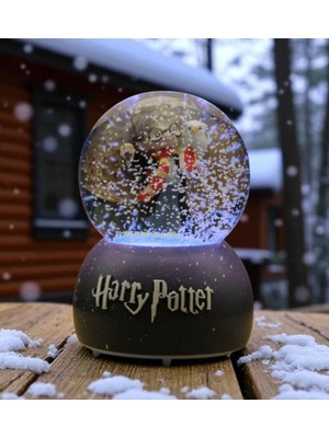 Harry Potter ve Baykuş Hedwig Kar Küresi LED Işıklı Vip