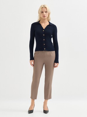 Karaca Kadın Triko Hırka-Lacivert