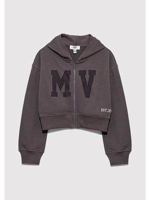 Mavi MV Baskılı Antrasit Sweatshirt 7S10128-90778