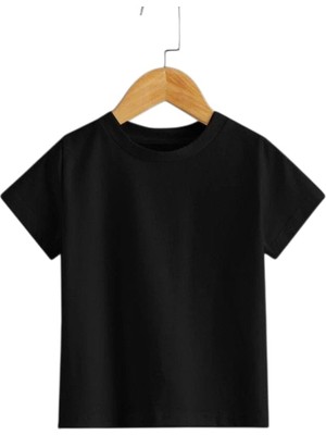 Çocuk Siyah T-Shirt