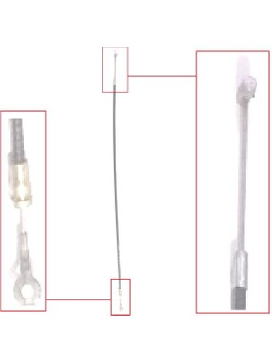 23 115988591 - Kapı Iç Açma Teli Arka (638486) Favorıt Forman 88-95