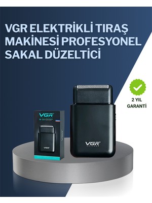 Astraltech 5 W Güçlü USB Şarjlı Sakal Şekillendirici – İki Başlıklı, Su Geçirmez Tasarım