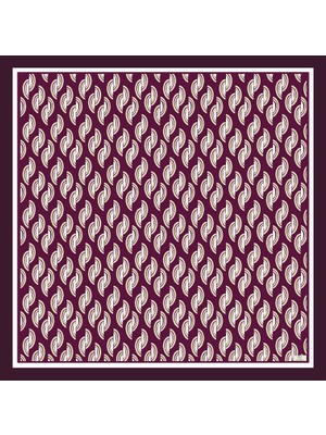 Twill Ipek Eşarp Aura Mürdüm