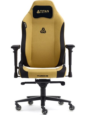 Titanseat Throne Mustard Kumaş Oyuncu Koltuğu