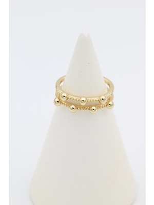 Stil Incisi/ Xupıng Jewelry Nokta Taşlı Yüzük