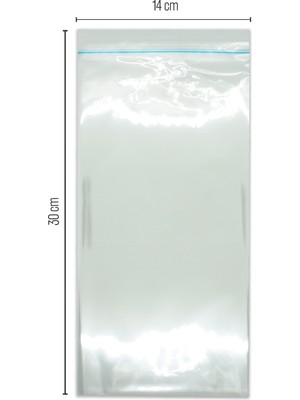 14*30 Bantlı OPP (Parlak-Şeffaf) Jelatin 100 Adet