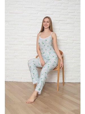 Oreiro Pamuklu Pijama Takımı