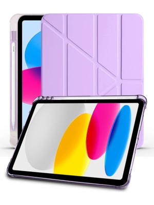 Nezih Case ​​Apple iPad 10. Nesil 2022 10.9” / 11. Nesil A16 2025 11” Uyumlu Kalem Bölmeli Uyku Modlu Akıllı Kılıf