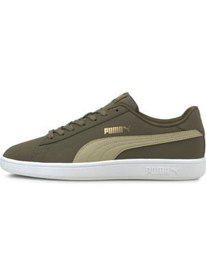 Puma Smash v2 Buck Unisex Spor Ayakkabı Kauçuk Tabanlı Günlük Kullanıma Uygun Yumuşak Nubuk